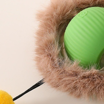 Interactive Dog Toy Ball with Rope - Durable Fetch Toy
