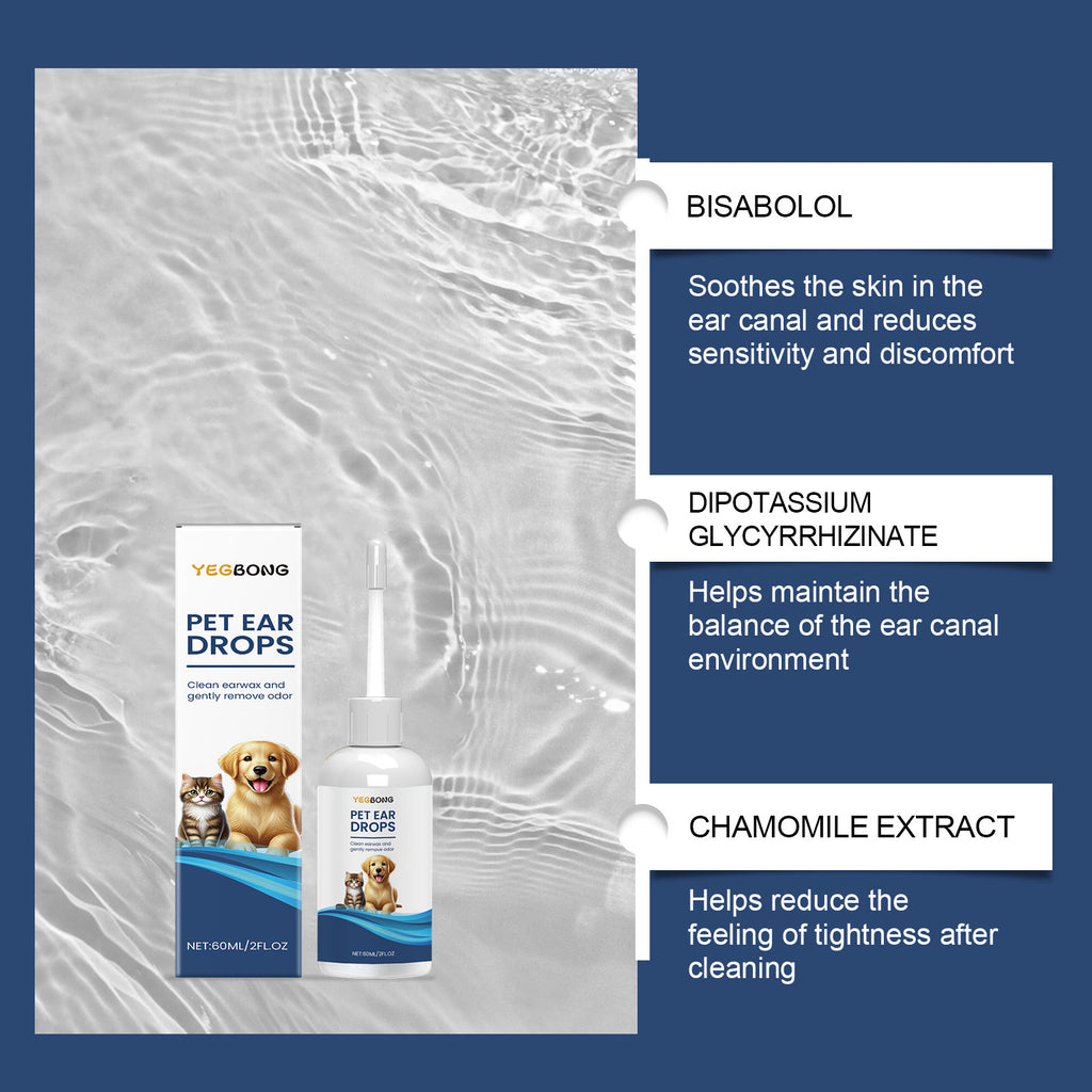 Dog Ear Cleaner - Natural Antibacterial Prevention